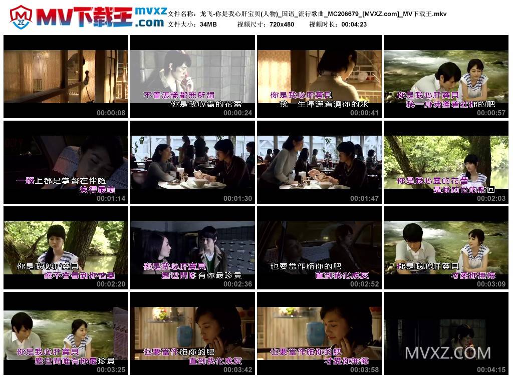 龙飞-你是我心肝宝贝(人物)_国语_流行歌曲_MC206679
